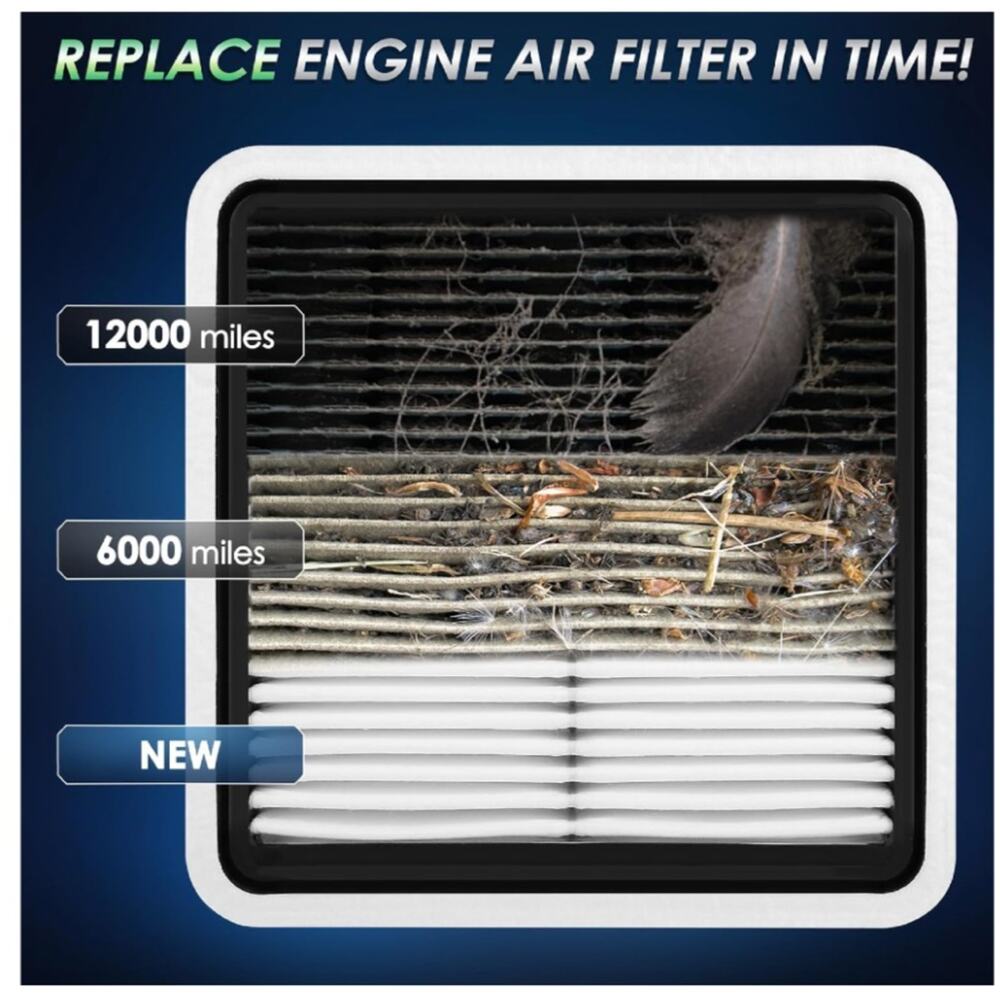 CA9997 Engine Air Filter, Pre-oiled, Longer Lifespan, for Subaru Crosstrek(16-17 - Picture 5 of 7